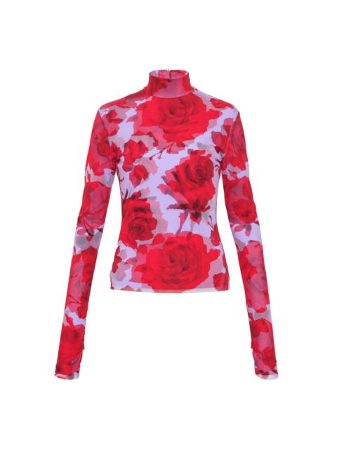 MSGM Rose Blusa Blouse