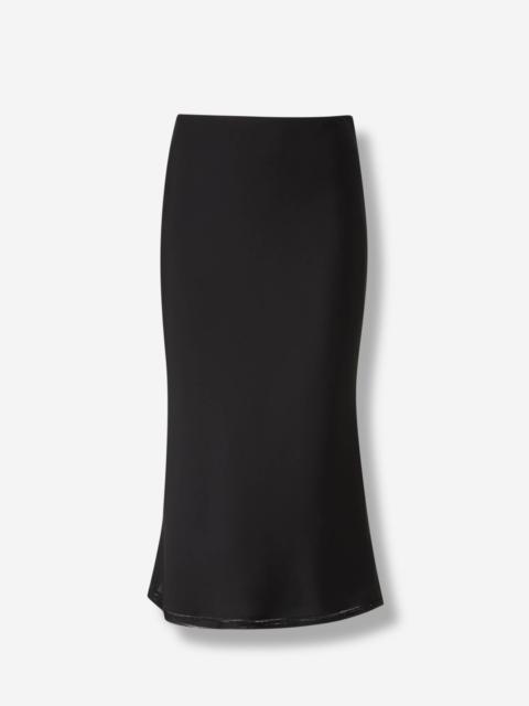 Totême SILK STRAIGHT SKIRT
