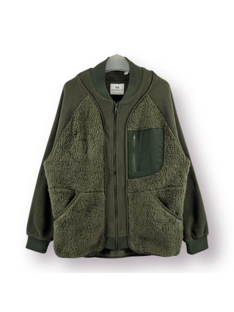 Other Designers 🔥 DEEP PILE 🔥 uniqlo japan white mountaineering fleece jaket