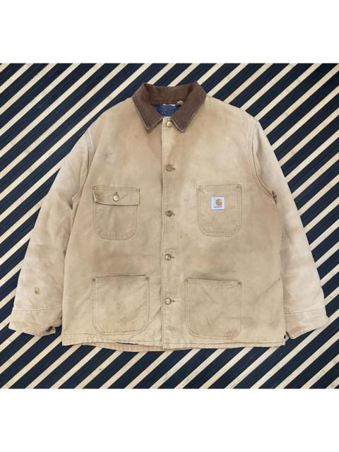Carhartt 🔥Vintage Carhartt Blanket Lined Chore 4 Jacket