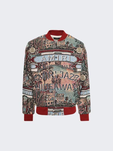 AMIRI Jazz Hideaway Bomber Jacket Multicolor