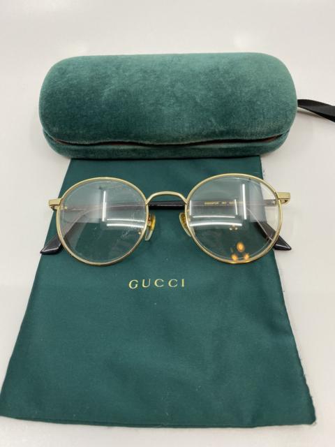GUCCI Gucci Gold Round Glasses