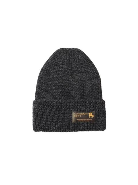 visvim KNIT BEANIE BLACK