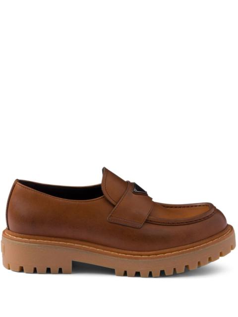 Prada Prada Men Leather Loafers
