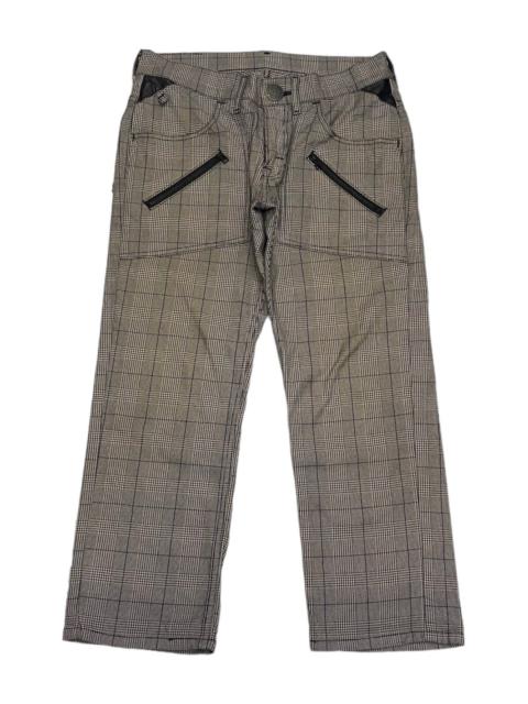 Other Designers VINTAGE LEE RIDERS CHECKERED 3Q PANTS