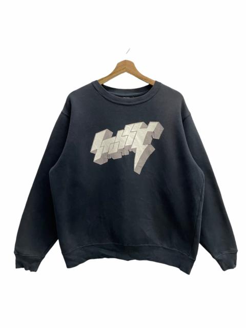 Stüssy 💥 STUSSY WTAPS LOGO FONT PULLOVER SWEATSHIRT