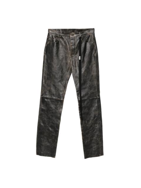 Ann Demeulemeester Ann Demeulemeester Grey Trousers Men