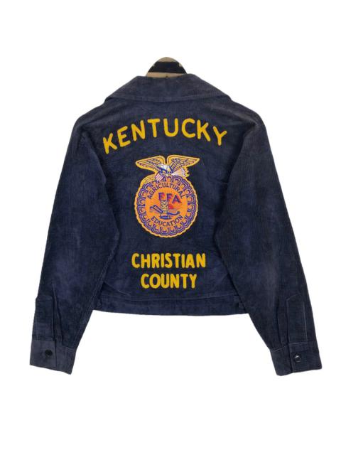 Other Designers Vintage 90s Kentucky Christian County FFA Corduroy Jacket