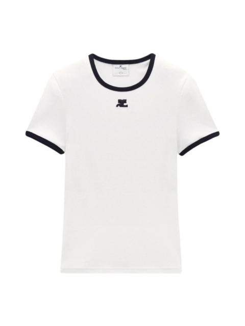 courrèges Signature Contrast T-Shirt