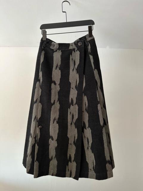 ISSEY MIYAKE Issey Miyake Midi Wool Skirt