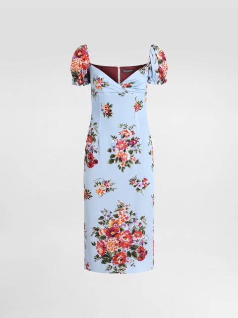 Dolce & Gabbana Flower bouquet-print dress