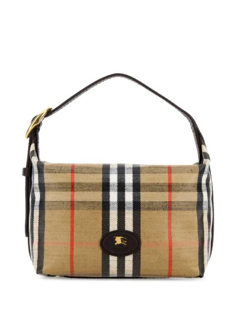 Burberry Burberry Women Printed Canvas Highlands Handbag