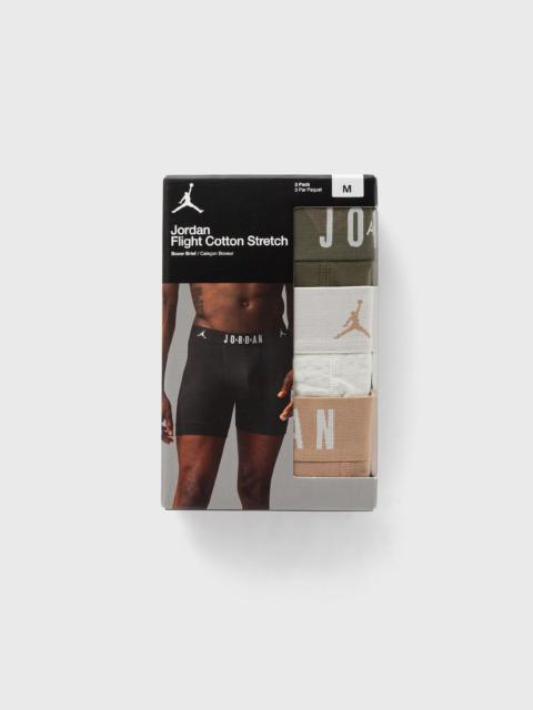 Jordan FLIGHT COTTON STRETCH 3PK BOXER/BRIEF