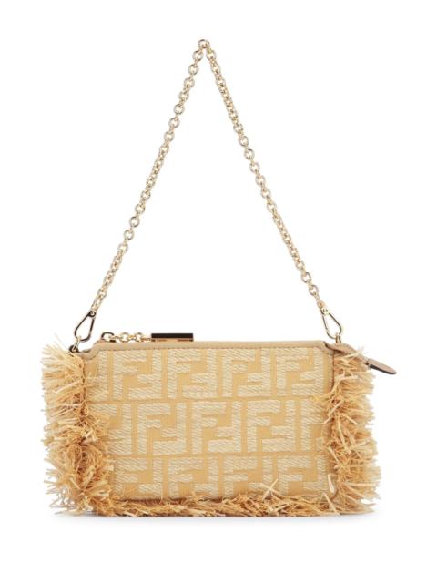 FENDI Fendi Women Baguette Pouch Paglia Ff/Vit.
