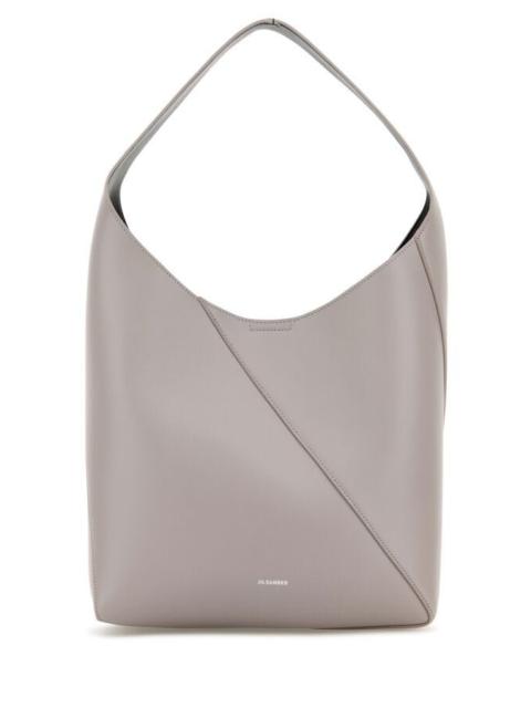 Light grey leather medium Vertigo shoulder bag