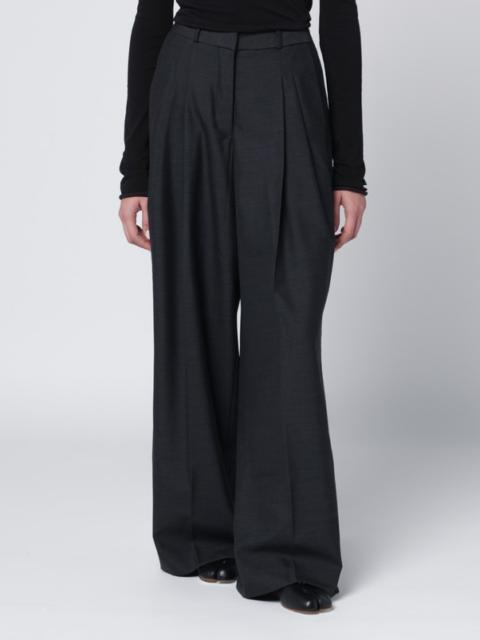 entire studios Wide grey wool-blend trousers