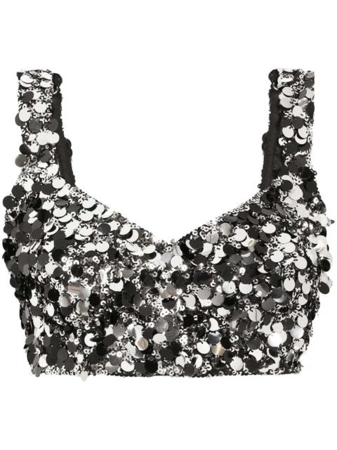 Dolce & Gabbana Dolce & Gabbana Women Sequined Crop Top