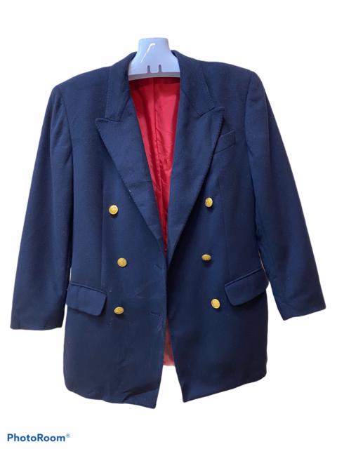 Other Designers Designer - Dark Landon Gold Button Blazers Medium Size