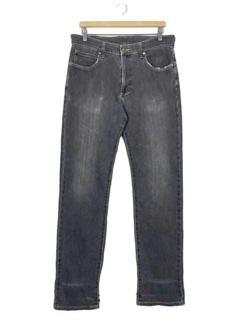 Other Designers Japanese Brand - WRANGLER FADED BLACK ZIPPER FLY JEANS W34 L44