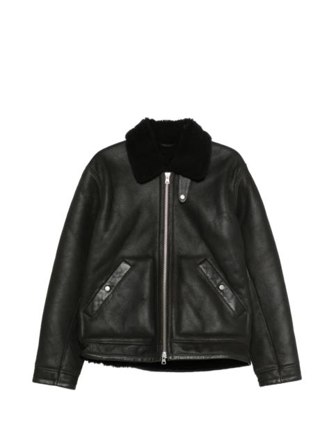 NN07 Atkinson 8173 leather jacket