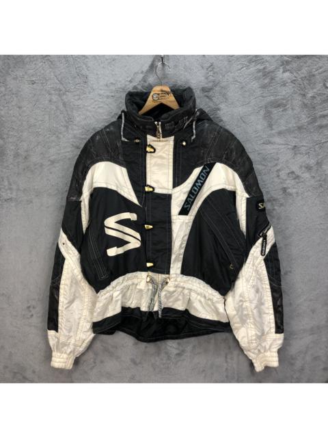 SALOMON Hooded Ski Jacket Skiwear #5164-177