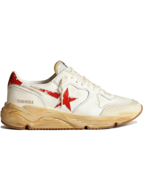 Golden Goose Golden Goose Running Sole White Red