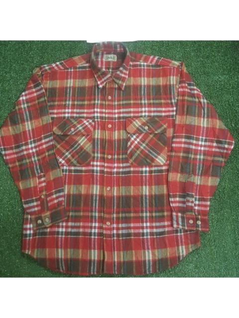 Other Designers Vintage Uniqlo Wool Flannel Button Shirt