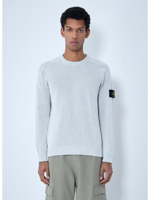 Stone Island Stone Island Men Ribbed Knit Crewneck Sweater