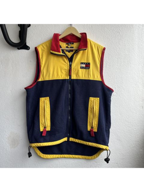 VINTAGE TOMMY HILFIGER FLEECE VEST JACKET