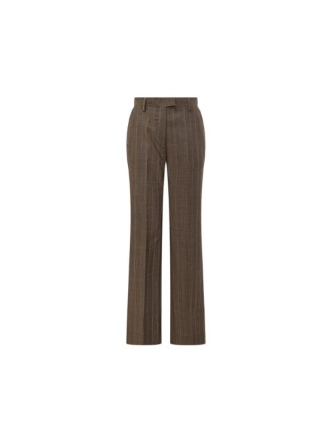 GANNI Ganni Brown Trousers - Straight Trousers Women