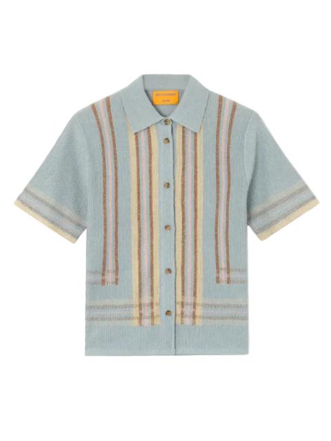 GUEST IN RESIDENCE Havana Shirt  in Clear Sky Combo