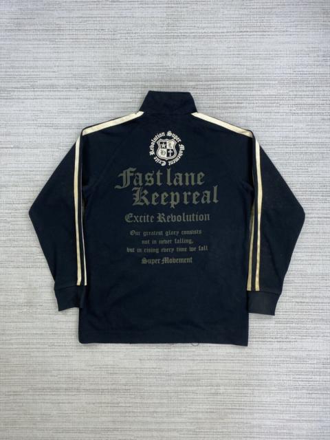 Other Designers 14th Addiction × If Six Was Nine × Vintage - Vintage L’Garage Excite Revolution Poem Japan Brand Jacket