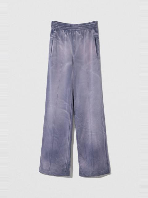 BY FAR MYLO PANTS STORM BLUE OVERDYE COTTON