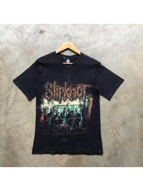 Other Designers Band Tees × Slipknot - Vintage y2k SLIPKNOT all hope is gone tour tshirt
