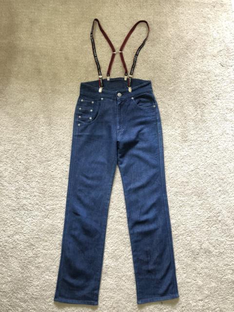 Jean Paul Gaultier 1990s Jean Paul Gaultier Suspender Jeans