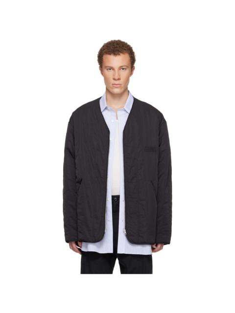 MM6 Maison Margiela Black 'Sportsjacket' Reversible Jacket