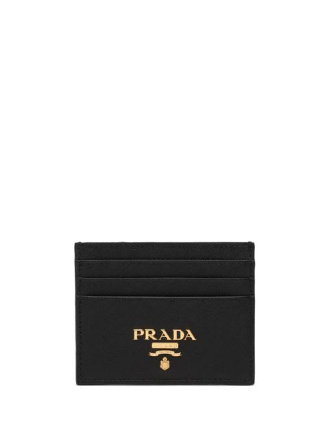Prada Prada Compact Front Logo Cardholder