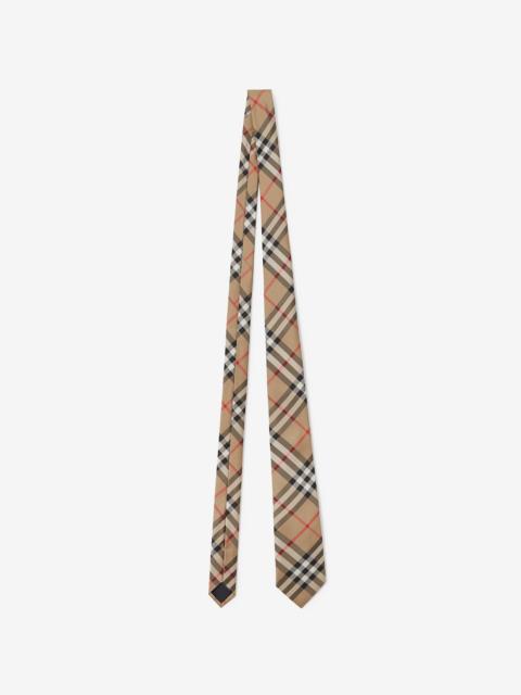Burberry Classic Cut Vintage Check Silk Tie