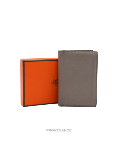 Hermès Hermès MC² Euclide Card Holder Wallet - Gris Asphalt