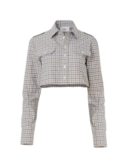 COPERNI CROPPED SHIRT