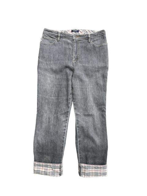 Other Designers Vintage - 🔥Vintage Burberry Novacheck Denim Pants