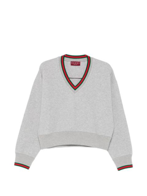 GUCCI Gucci Women V-Neck Boxy Sweater