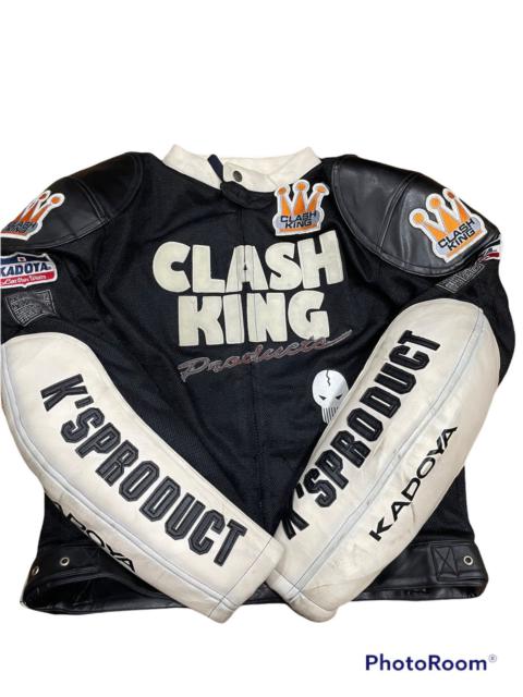 Other Designers Authentic Kodaya CLASH KING Leather Jacket
