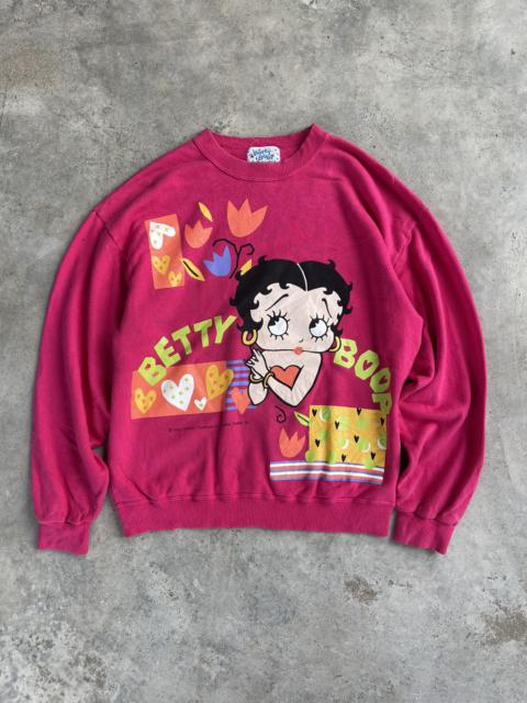 Other Designers Vintage - Vintage pinkish 90s betty boop OVP pullover