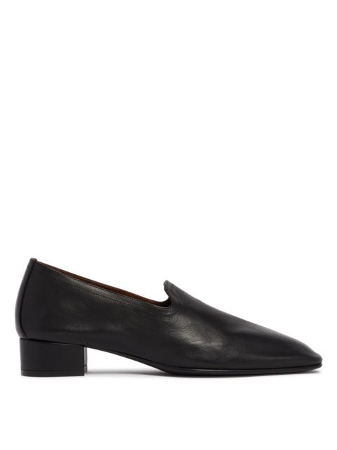herbert levine Black Leather Loafers