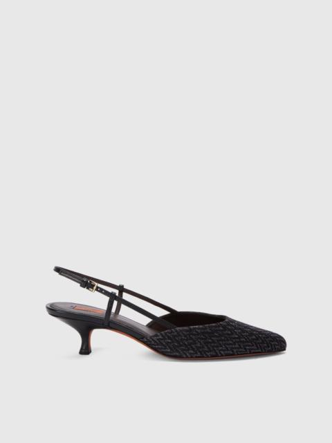 Missoni Chevron patterned clogs