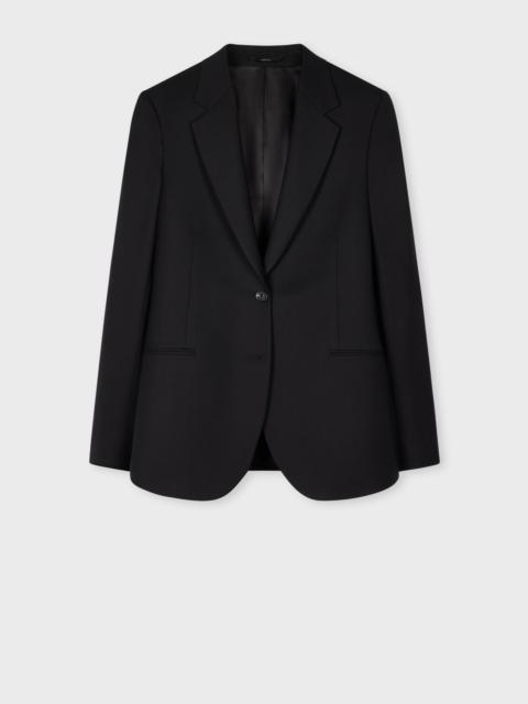 Paul Smith Women's A Suit To Travel In - Black Wool Two-Button Blazer