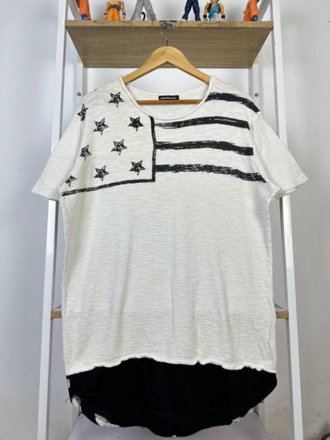 SEMANTIC DESIGN JAPANESE BRAND FLAG SHIRT