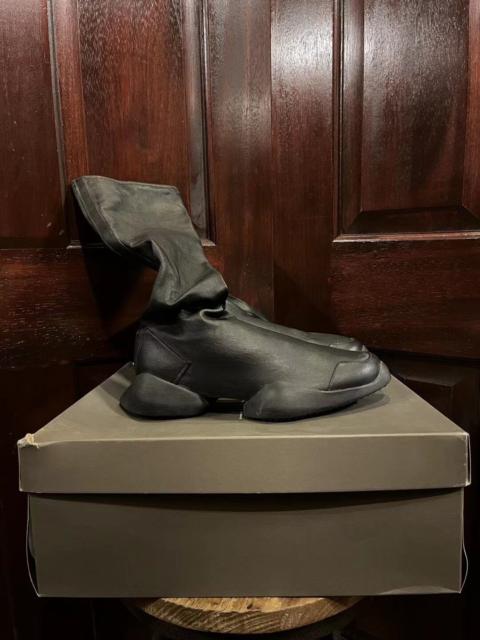 Rick Owens Rick Owens × ADIDAS Black Runner Stretch Horsebit Sock Boots