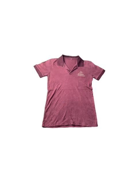 Other Designers Italian Designers - Vivienne Westwood Polo Tee Spell Out Logo